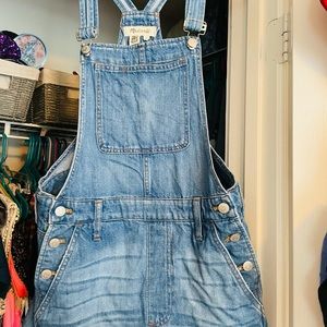 EUC Madewell Short Overalls